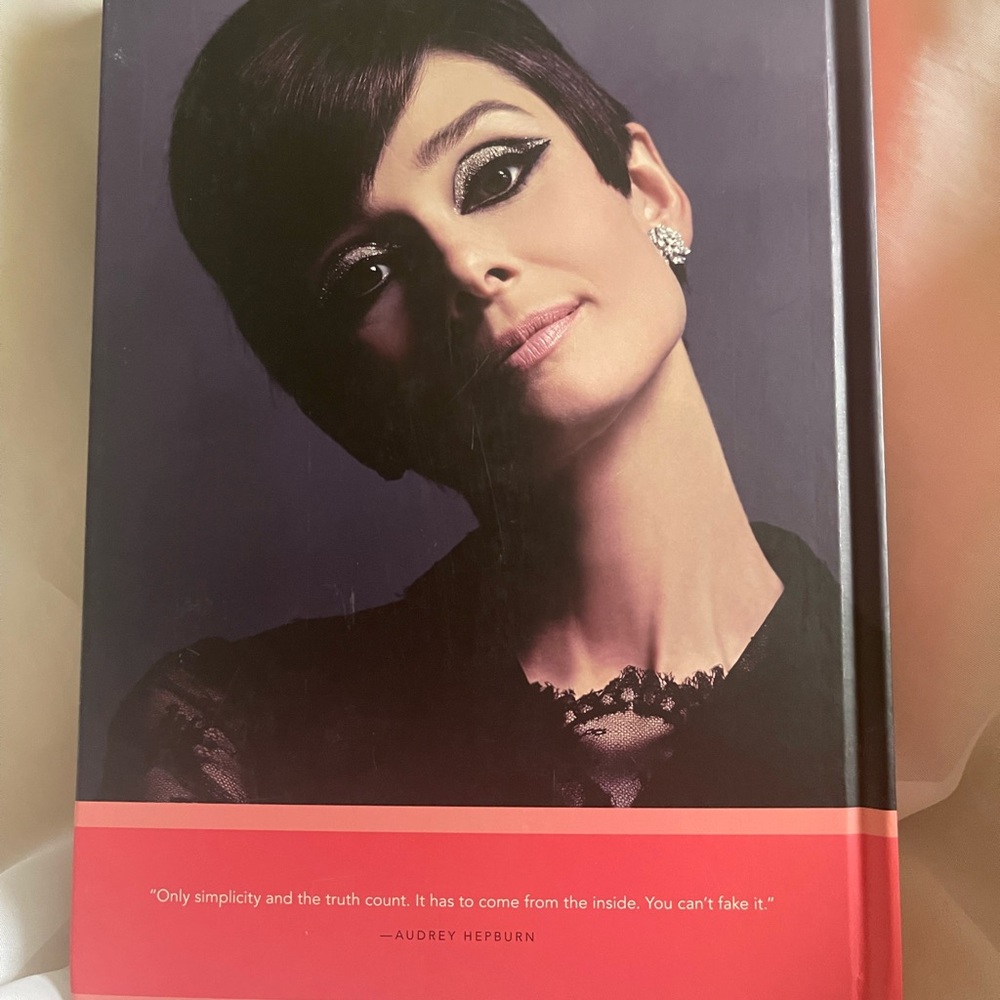 Audrey Hepburn Photo Book - Black and Red Cover